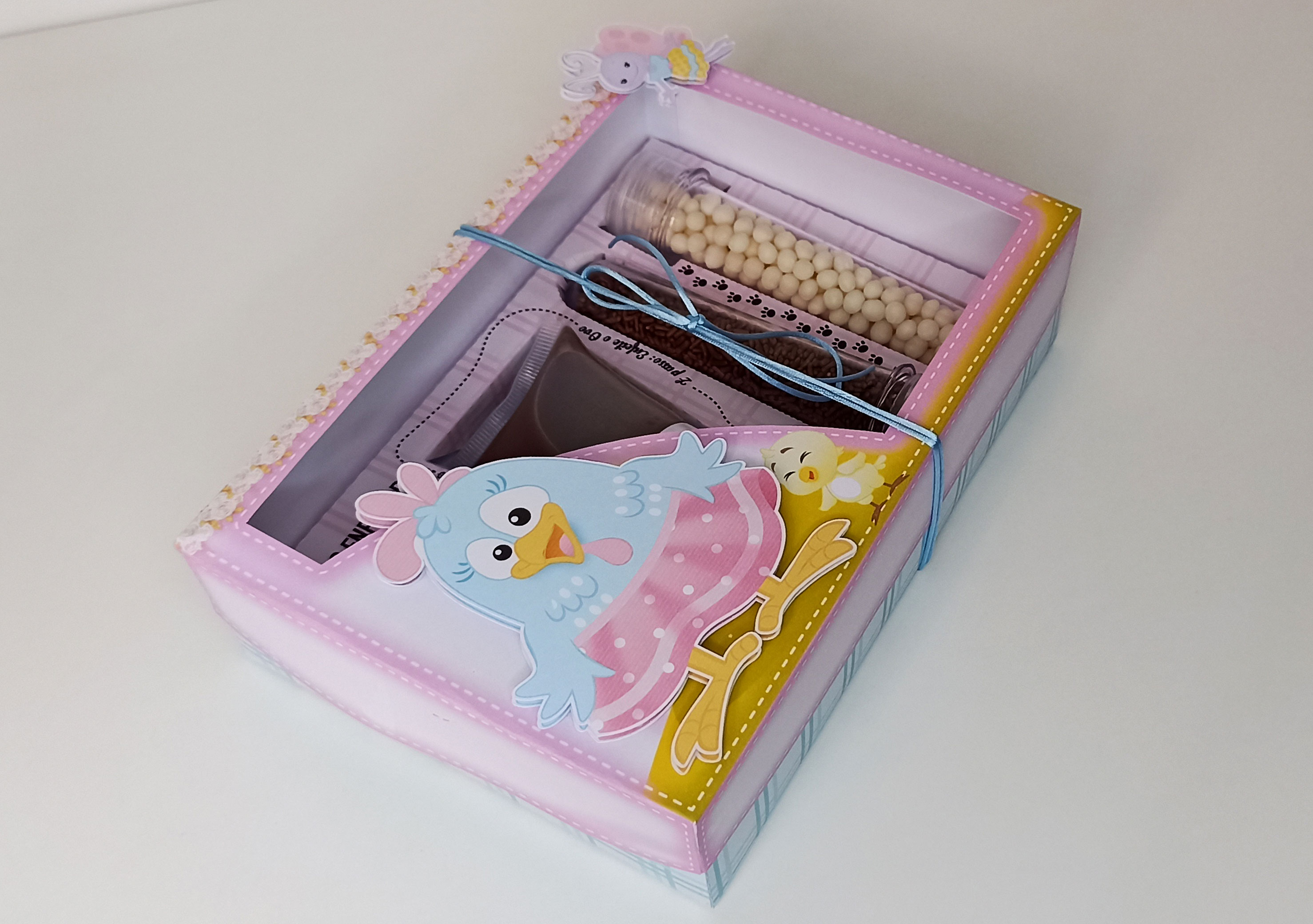 Arquivo Páscoa Caixa Galinha Pintadinha Mini Confeiteiro  1