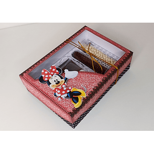 Arquivo Páscoa Caixa Minnie Mini Confeiteira 