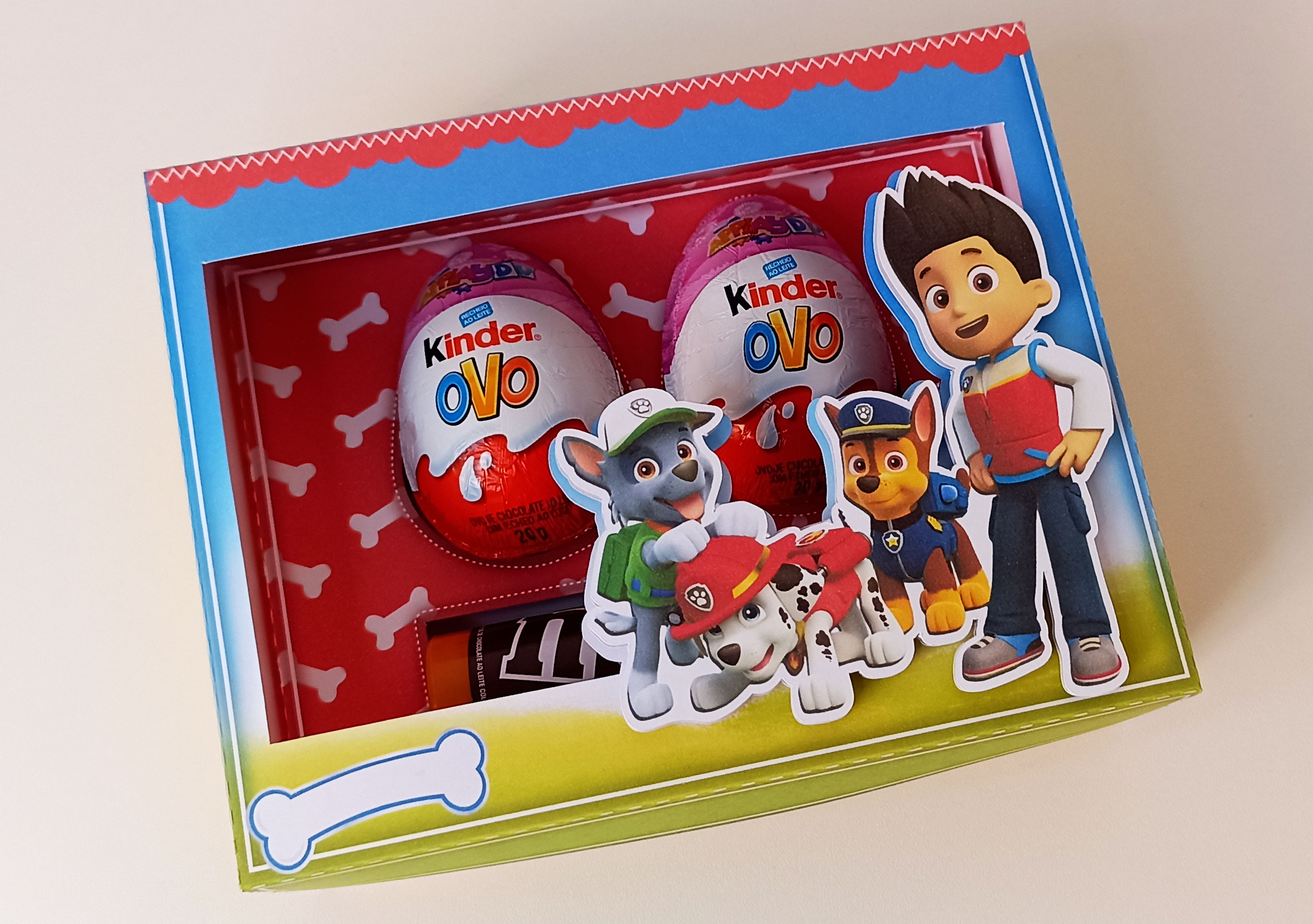 Arquivo Páscoa Caixa Patrulha Canina 2 Kinder e M&Ms 1