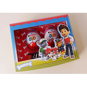 Arquivo Páscoa Caixa Patrulha Canina 2 Kinder e M&Ms