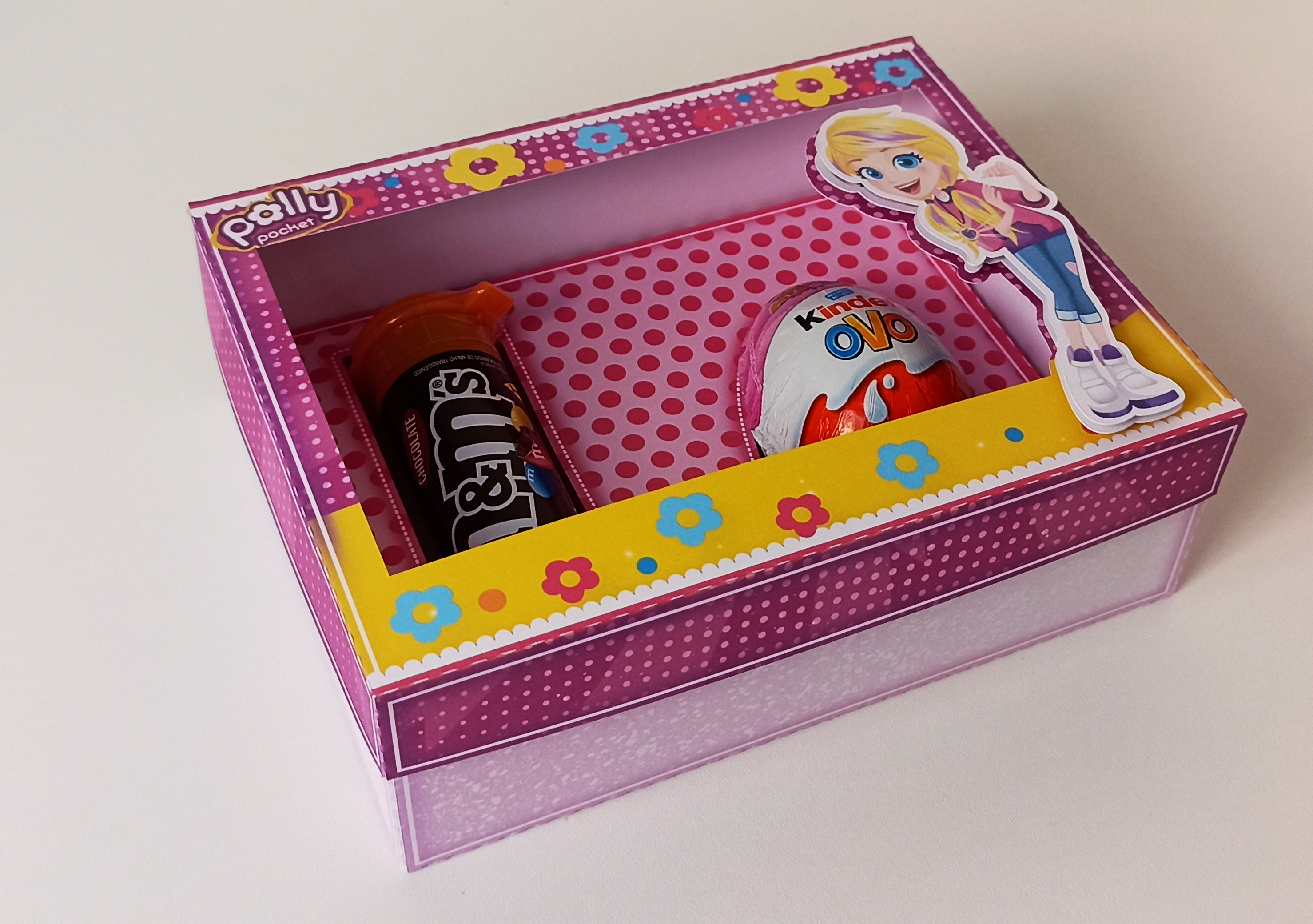Arquivo Páscoa Caixa Polly Pocket Kinder e M&Ms 1