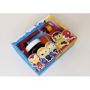 Arquivo Páscoa Caixa Vingadores Kinder, Nutella e Bomboms