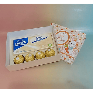 Arquivo Páscoa Caixa para Barra e Bombons