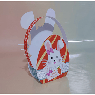 Arquivo Páscoa Cestinha Porta Bombom