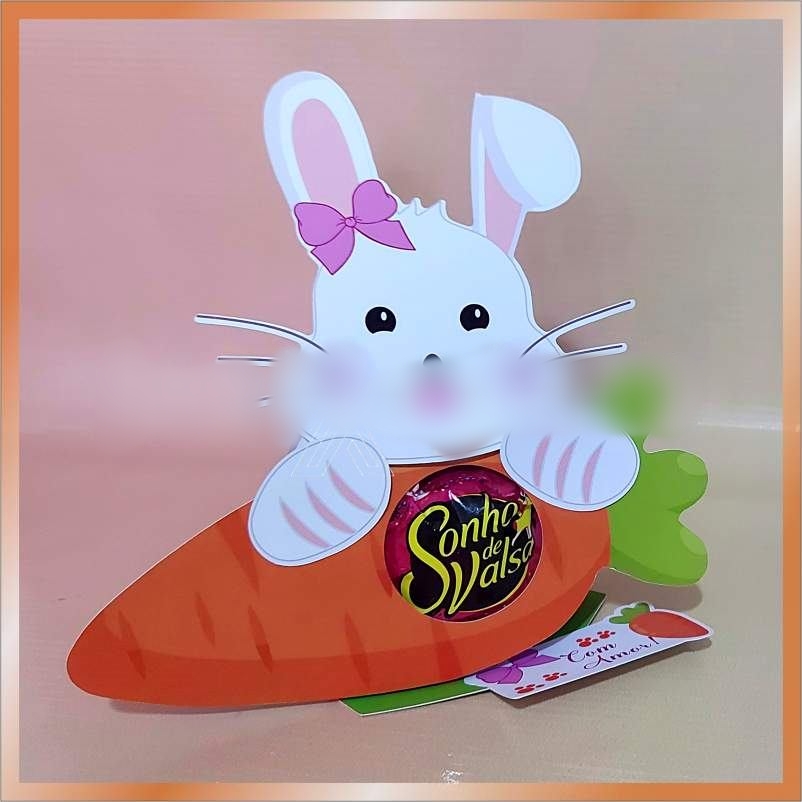 Arquivo Páscoa Porta Bombom Coelha  1