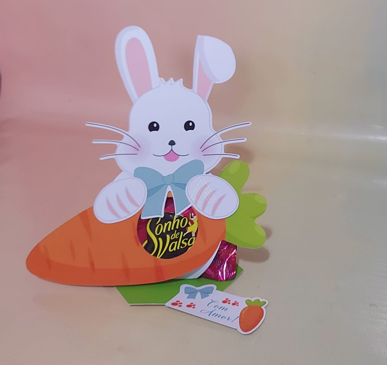 Arquivo Páscoa Porta Bombom Coelho  1