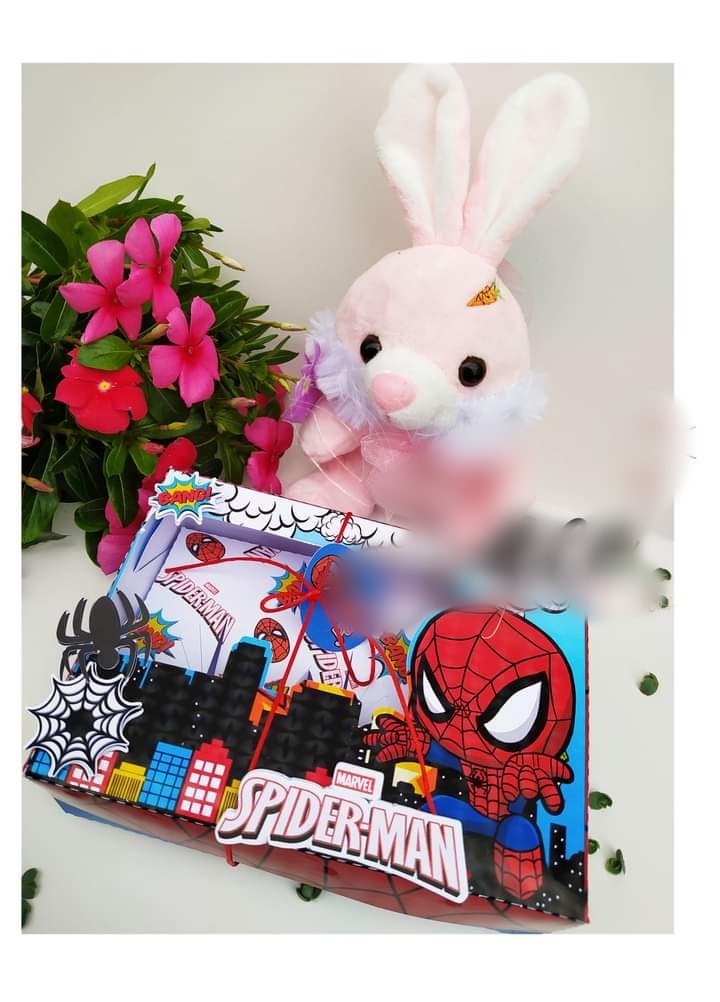 Arquivo Páscoa Caixa Mini Confeiteiro Homem Aranha  1