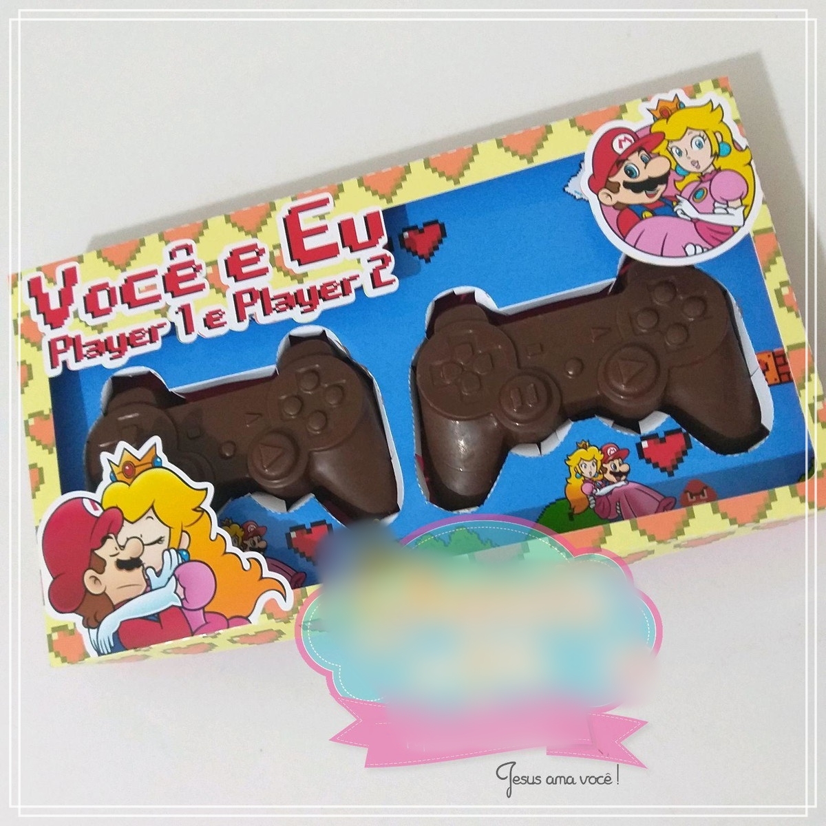 Arquivo Páscoa Caixa para 2 Controles Mário e Princesa 1