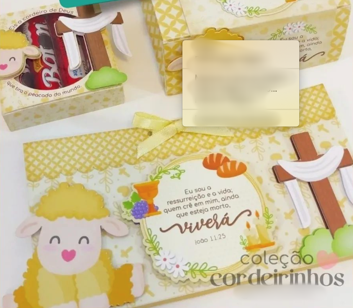 Arquivo Páscoa Kit Caixas Cordeiro 1