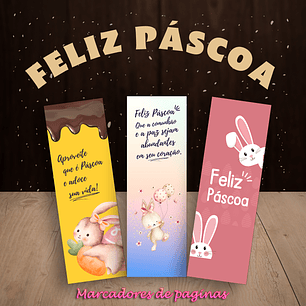 Arquivo Páscoa Marcadores de Página