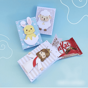 Arquivo Páscoa Papel Caramelo Jesus 