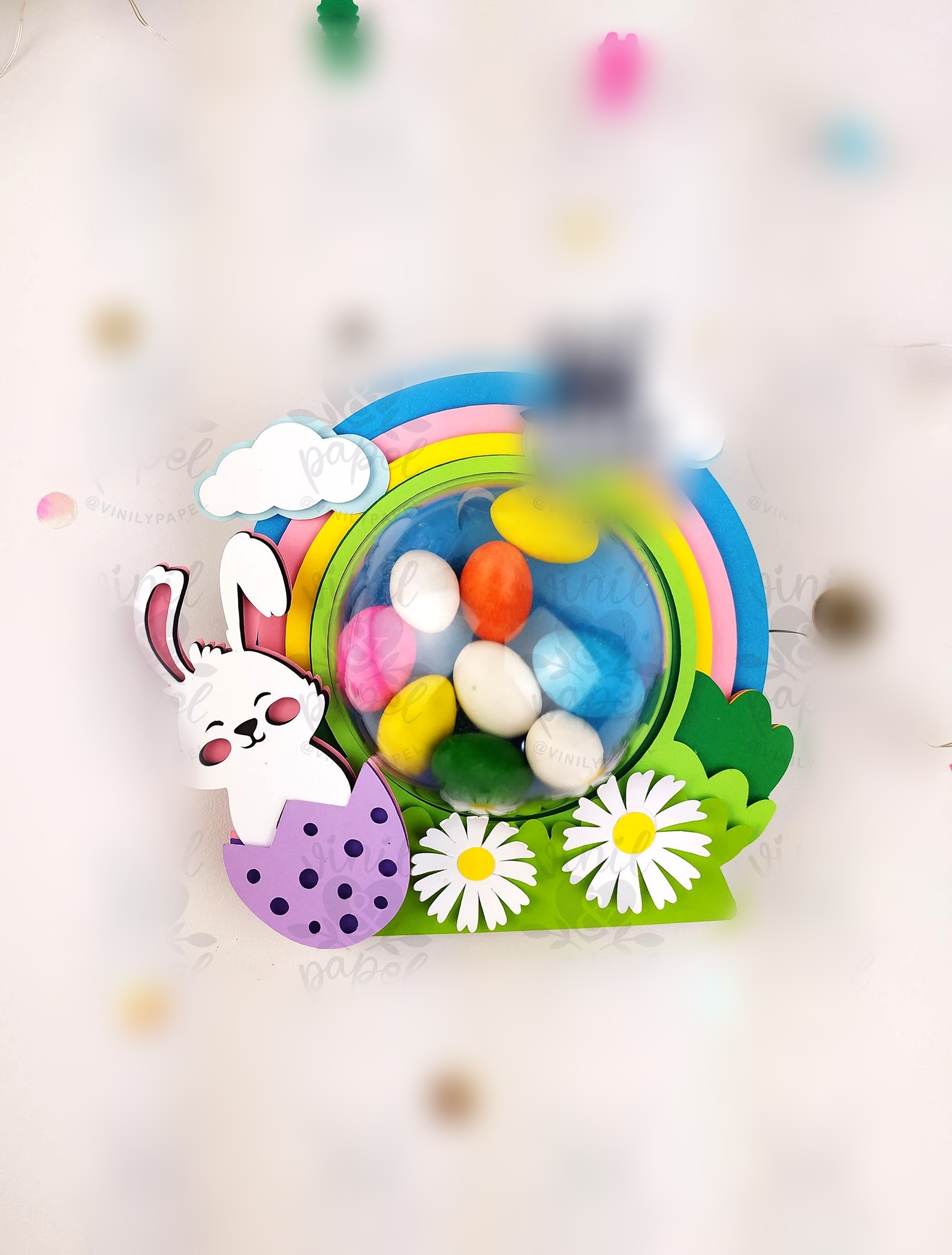 Arquivo Páscoa Suporte de Doces 1