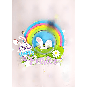 Arquivo Páscoa Topo de Bolo  Happy Easter