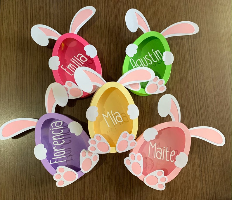 Arquivo Páscoa Caixa Ovo Coelho 1