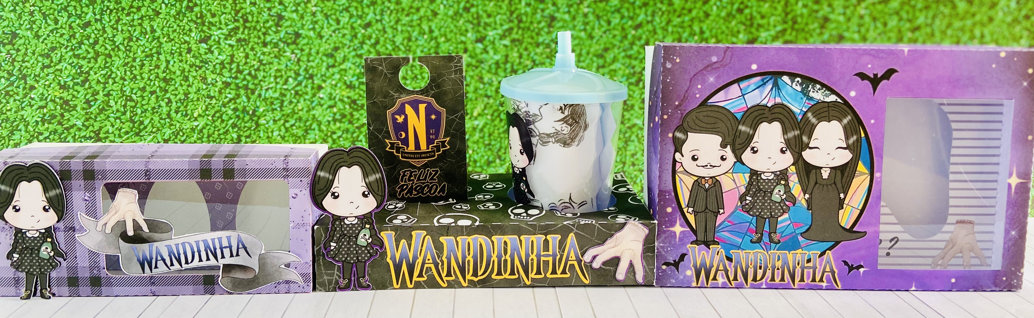 Arquivo Páscoa Kit Wandinha  1