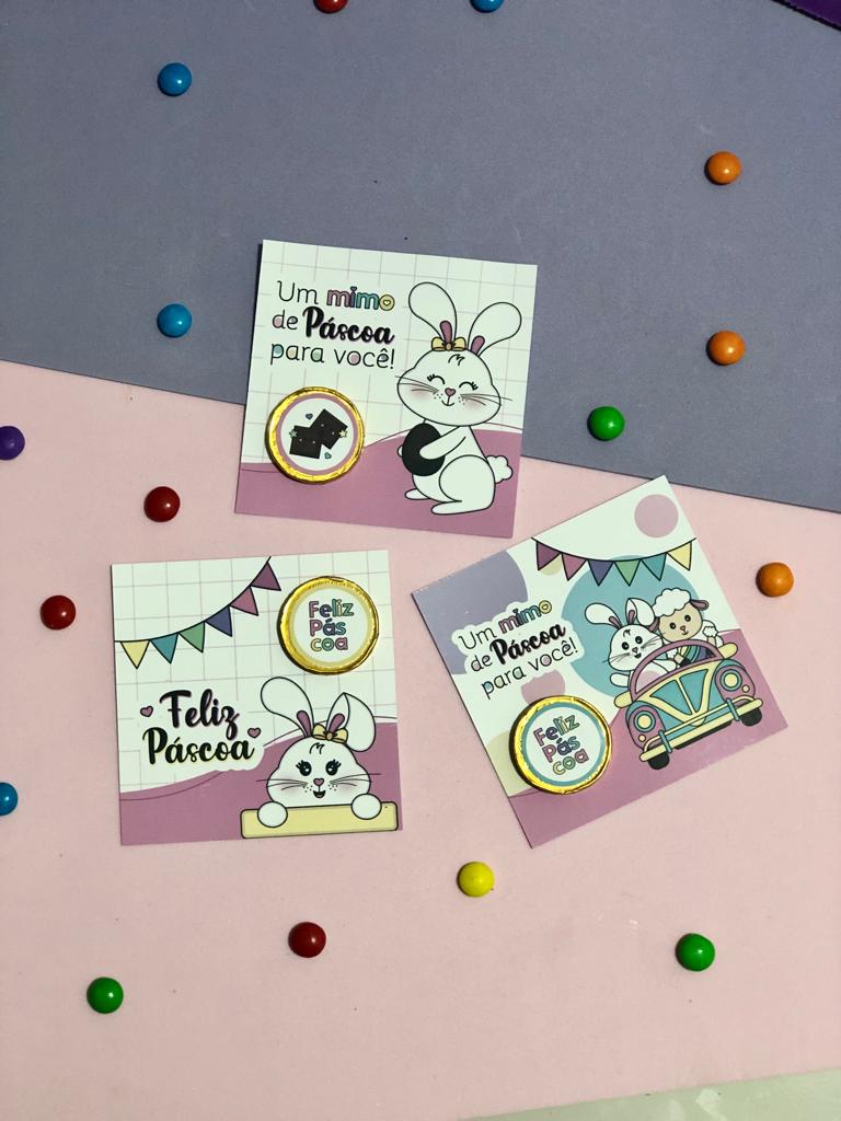 Arquivo Páscoa Card com Moeda  1