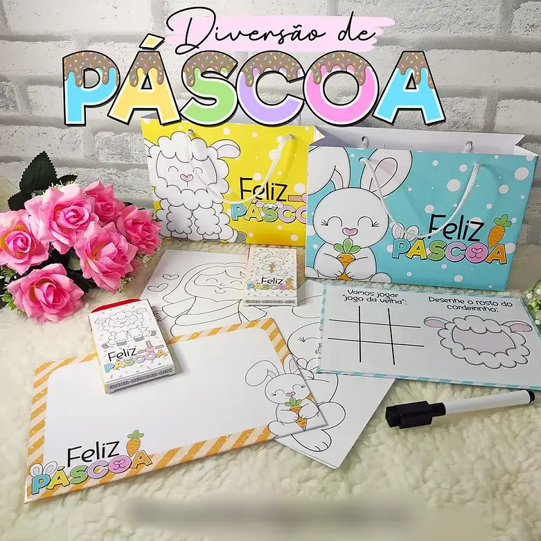 Arquivo Páscoa Kit Diversão  1