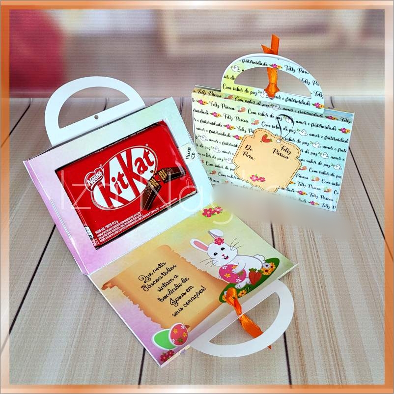 Arquivo Páscoa Caixinha para KitKat  1