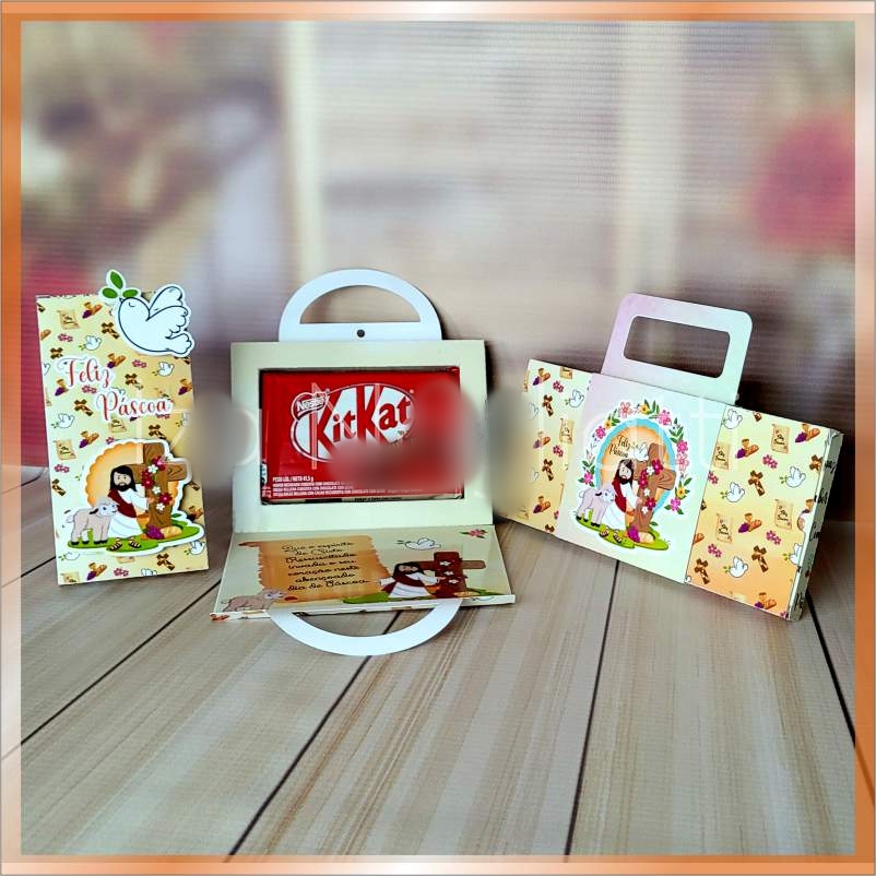 Arquivo Páscoa Trio de Mimos para KitKat Bis e Barra  1