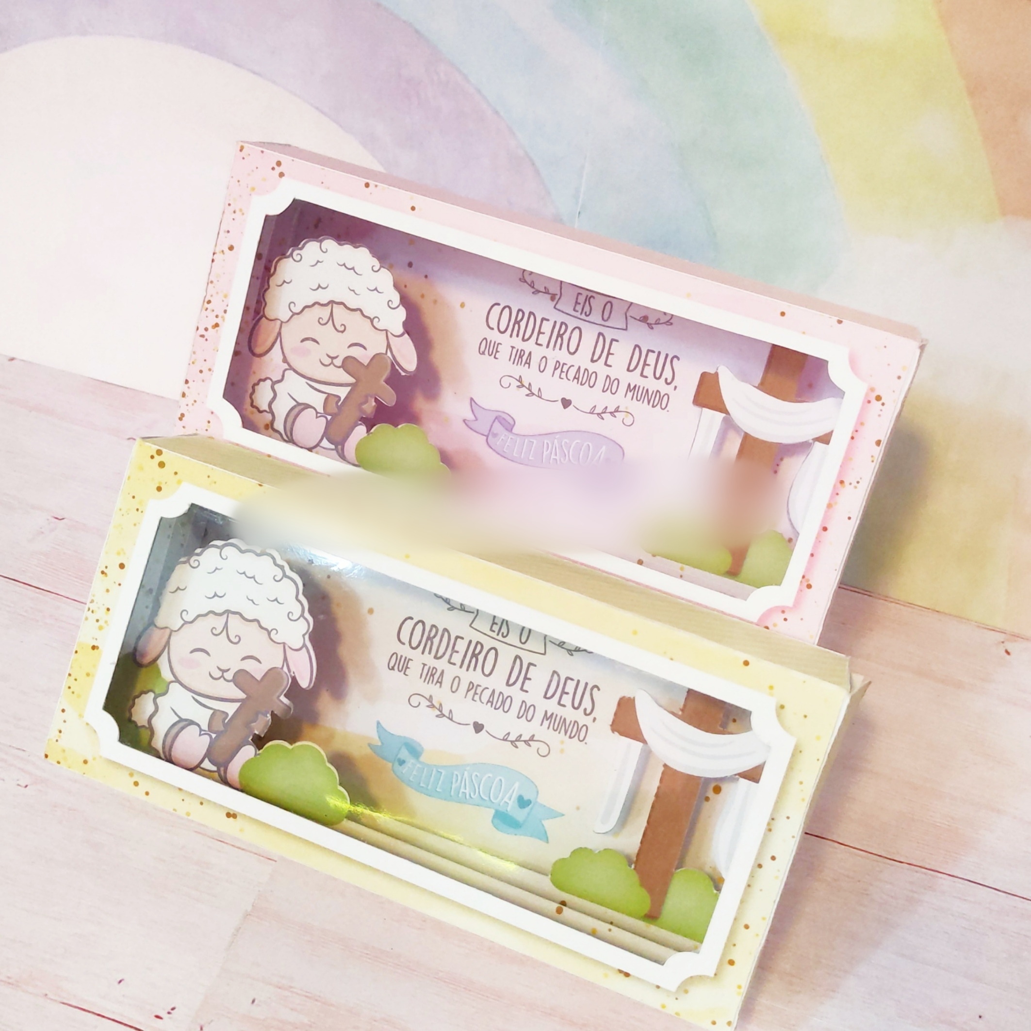 Arquivo Páscoa Caixa 3 Barras Cordeiro  1