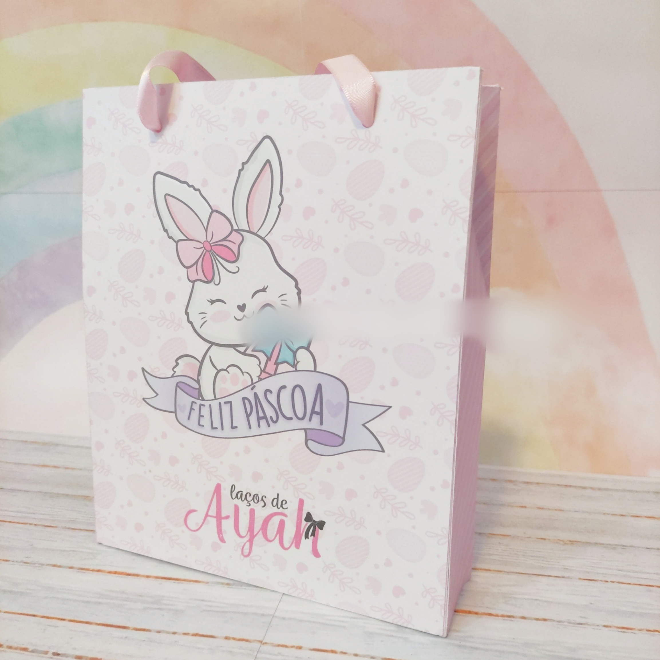 Arquivo Páscoa Sacolinha Lacinhos 1