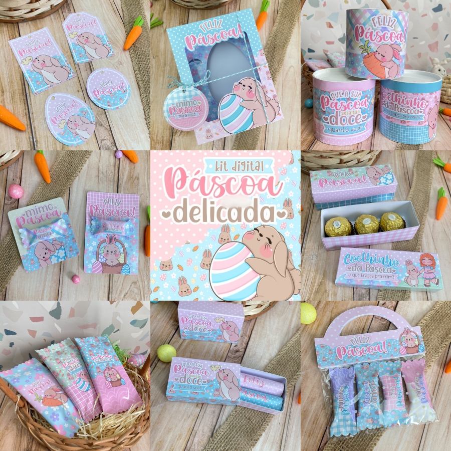 Arquivo Páscoa Kit Páscoa Delicada  1
