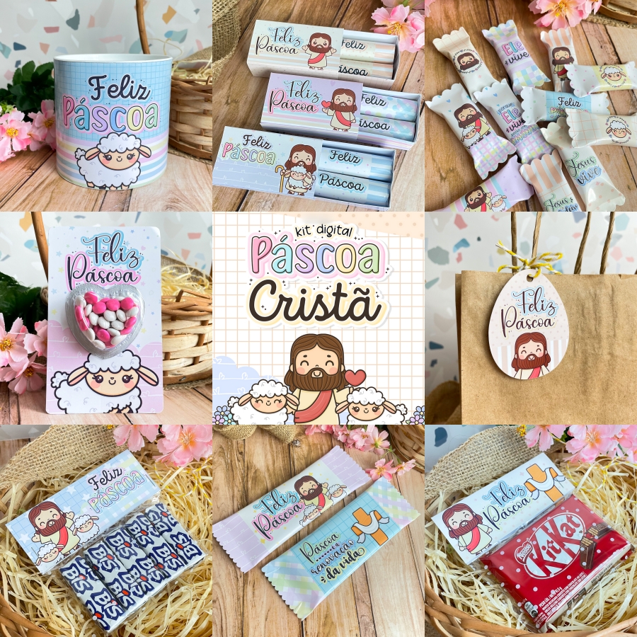 Arquivo Páscoa Kit Páscoa Cristã 1