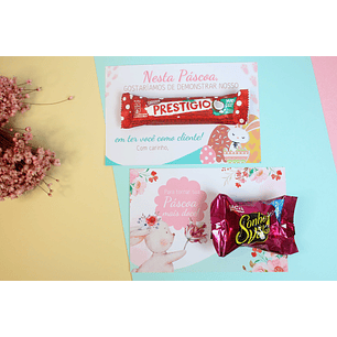 Arquivo Páscoa Card Prestígio e Bombom