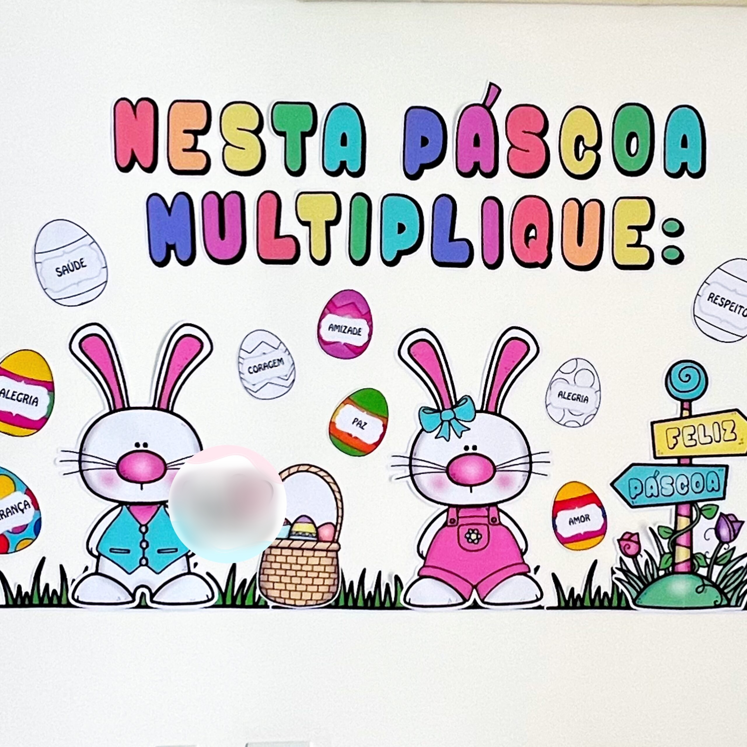 Arquivo Páscoa Decoração de Parede  1