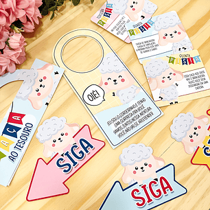 Arquivo Páscoa Caça aos Ovos Cordeirinho 