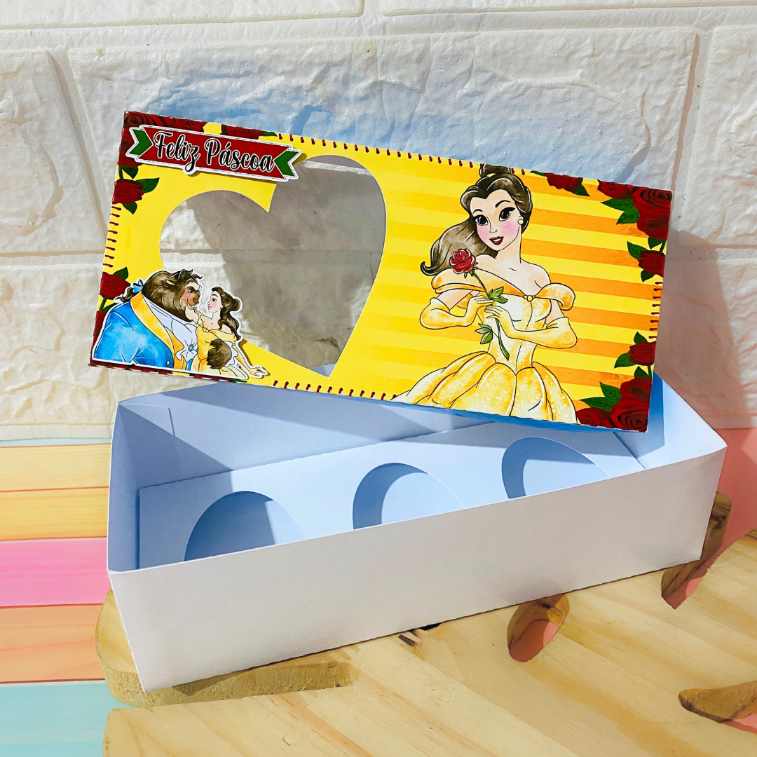 Arquivo Páscoa Caixa 3 Ovos Bela e a Fera  1