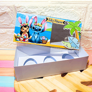 Arquivo Páscoa Caixa 3 Ovos Lilo e Stitch