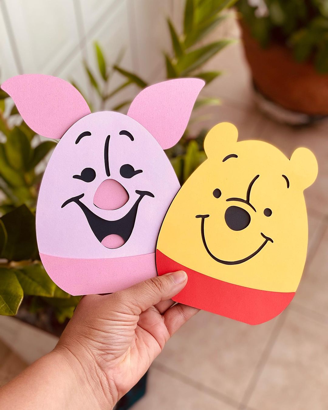 Arquivo Páscoa Ovo Ursinho Pooh e Leitão  1