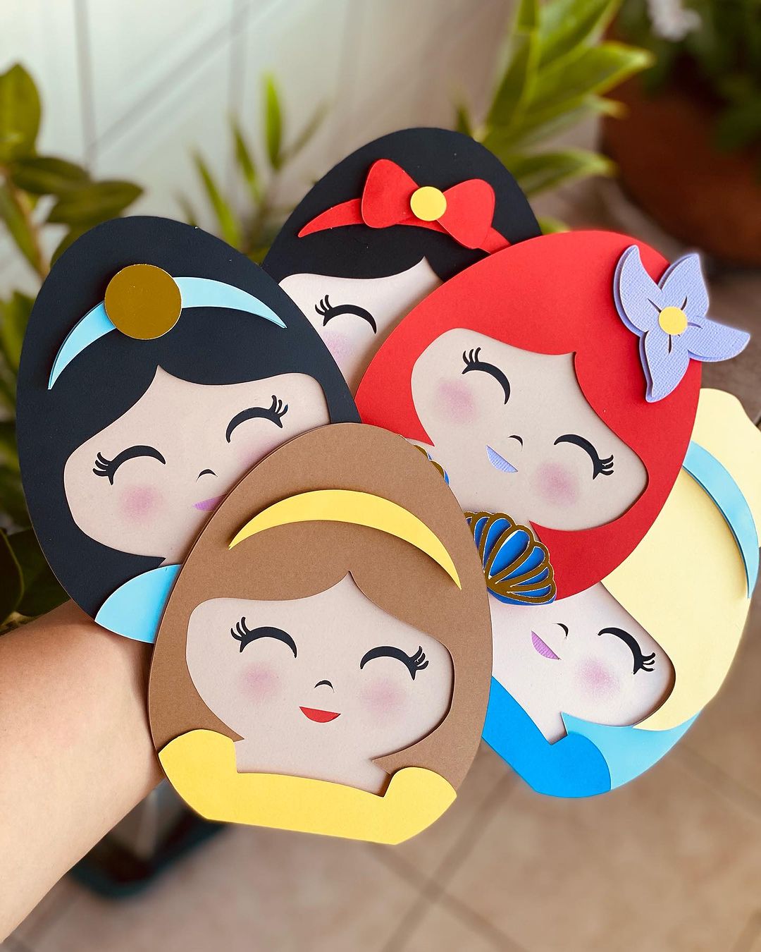 Arquivo Páscoa Ovos Princesas  1