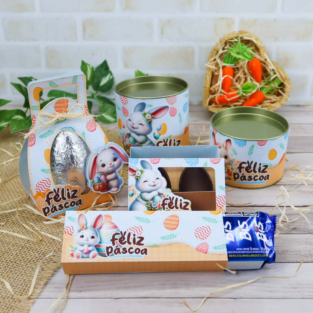 Arquivo Páscoa Kit Caixas Coelhinho  1