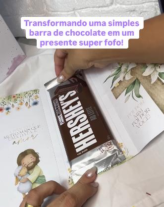 Arquivo Páscoa Capa para Barra de Chocolate  1
