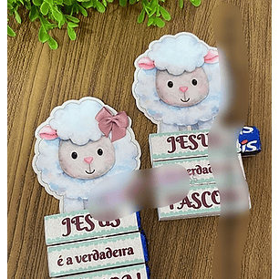 Arquivo Páscoa Card Bis Ovelhinha 