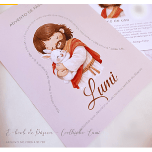 Arquivo Páscoa Ebook de Páscoa Coelhinho 