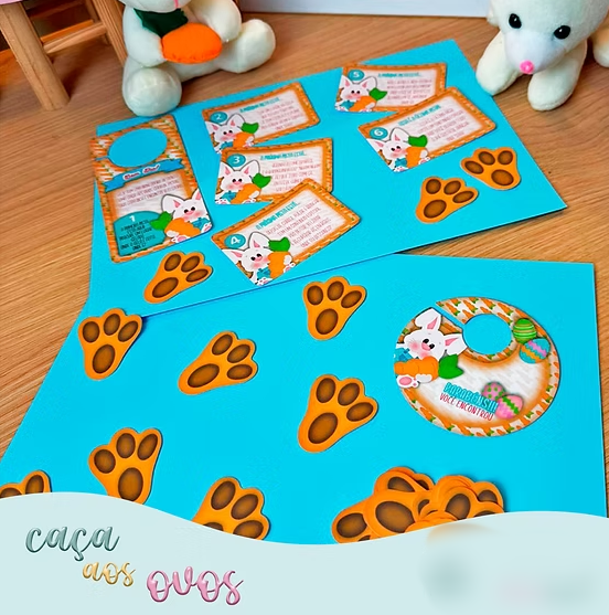 Arquivo Páscoa Caça aos Ovos Coelhinho  1