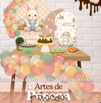 Arquivo Páscoa Artes Painéis  1