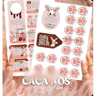 Arquivo Páscoa Caça aos Ovos Coelhinha 