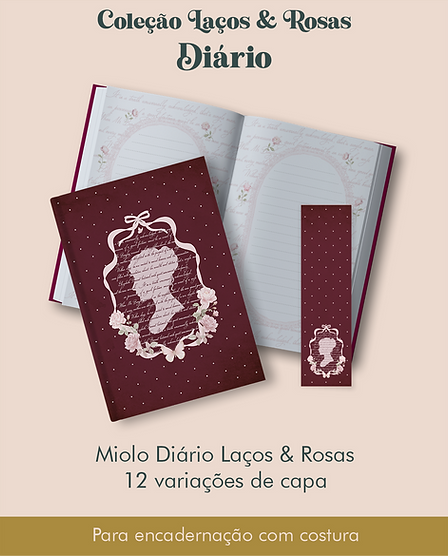 Arquivo Diário Coleção Laços e Rosas Costura 1