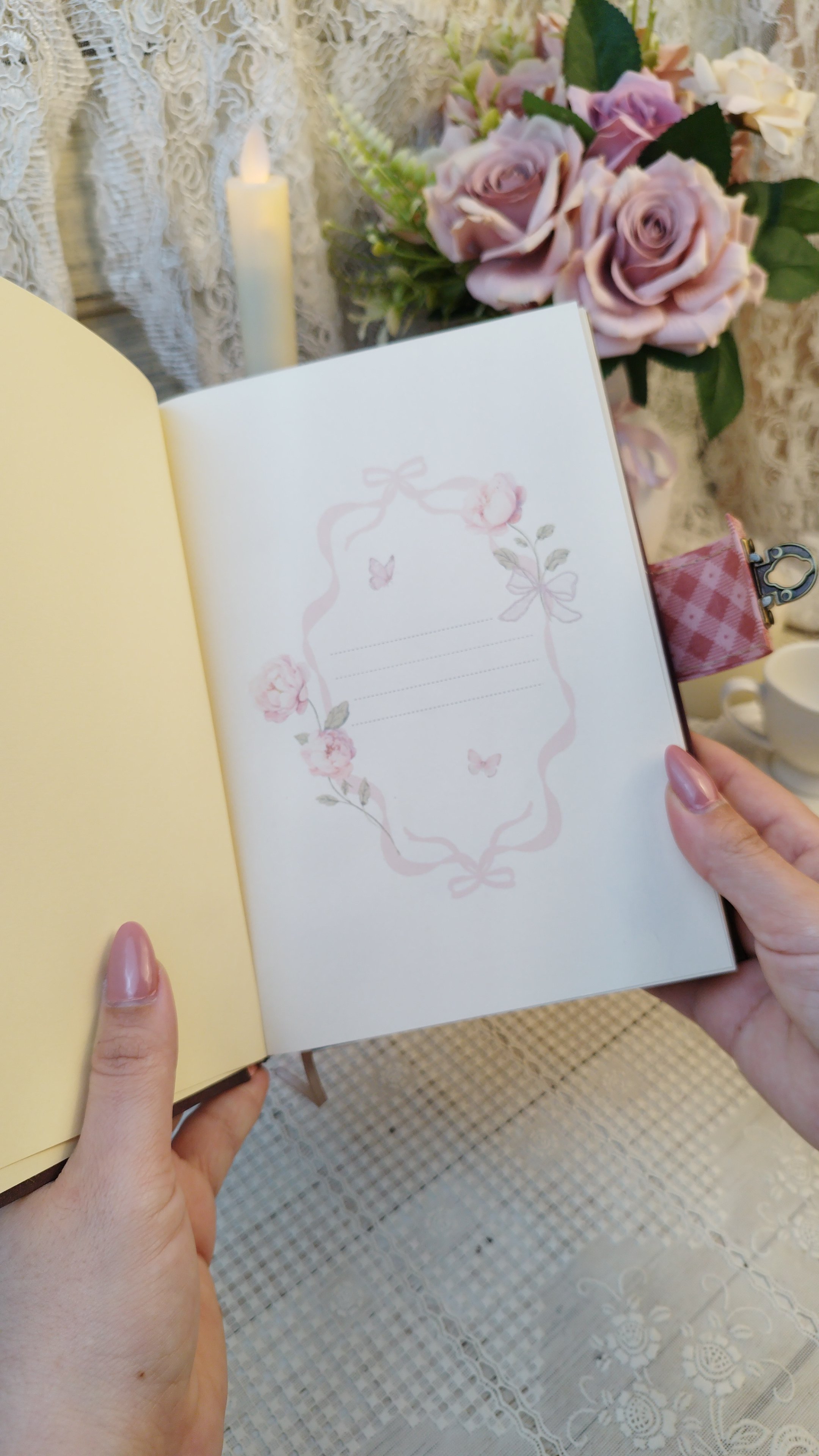 Arquivo Diário Coleção Laços e Rosas Costura 2