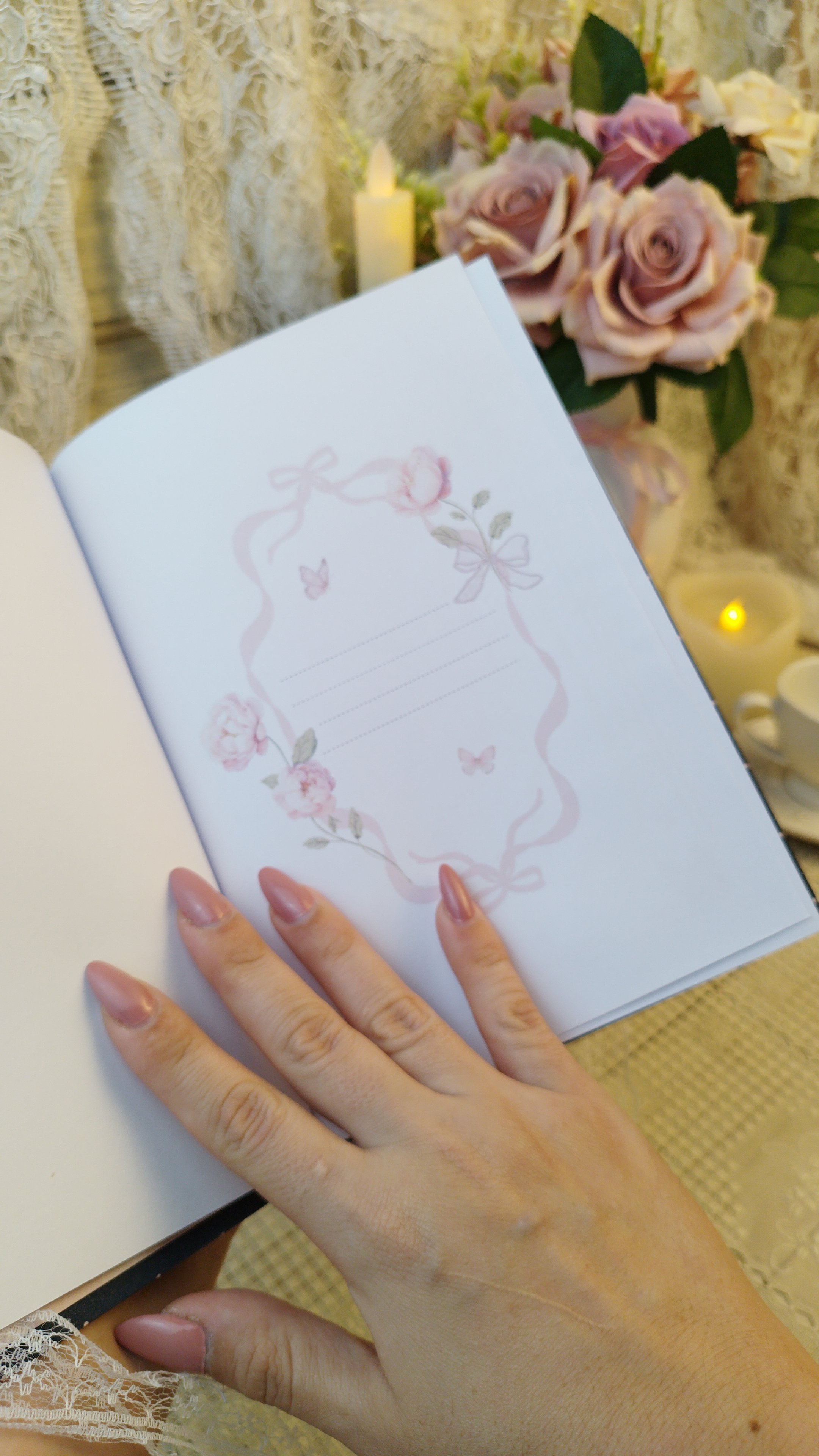 Arquivo Diário Coleção Laços e Rosas Costura 6