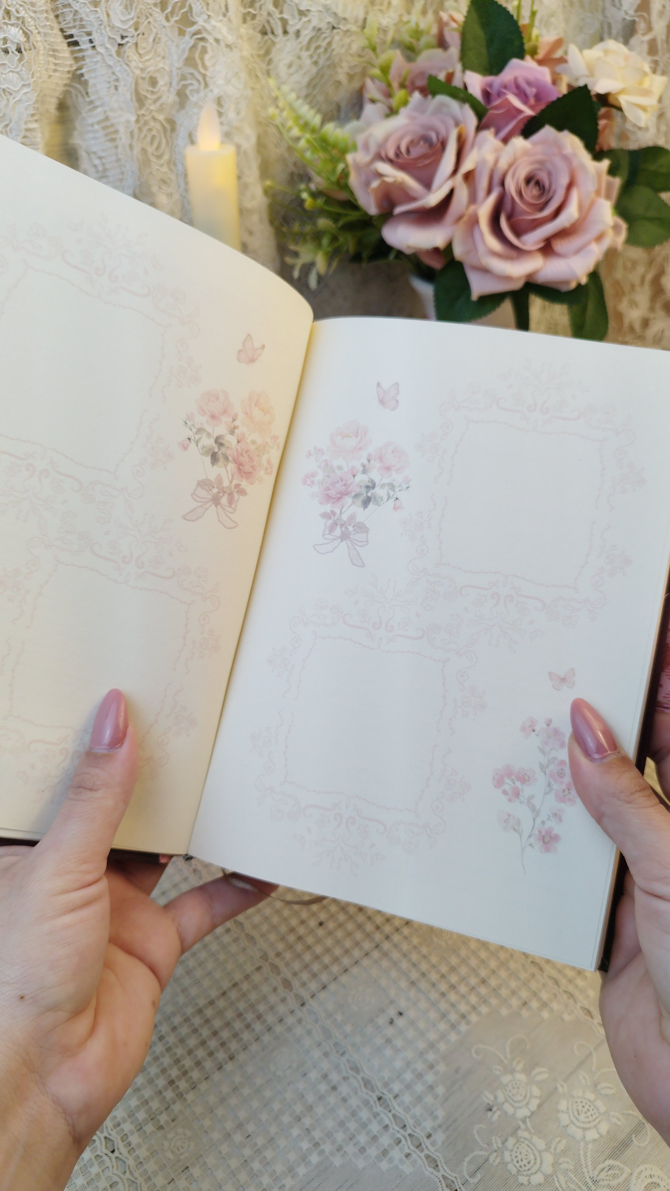 Arquivo Diário Coleção Laços e Rosas Costura 7