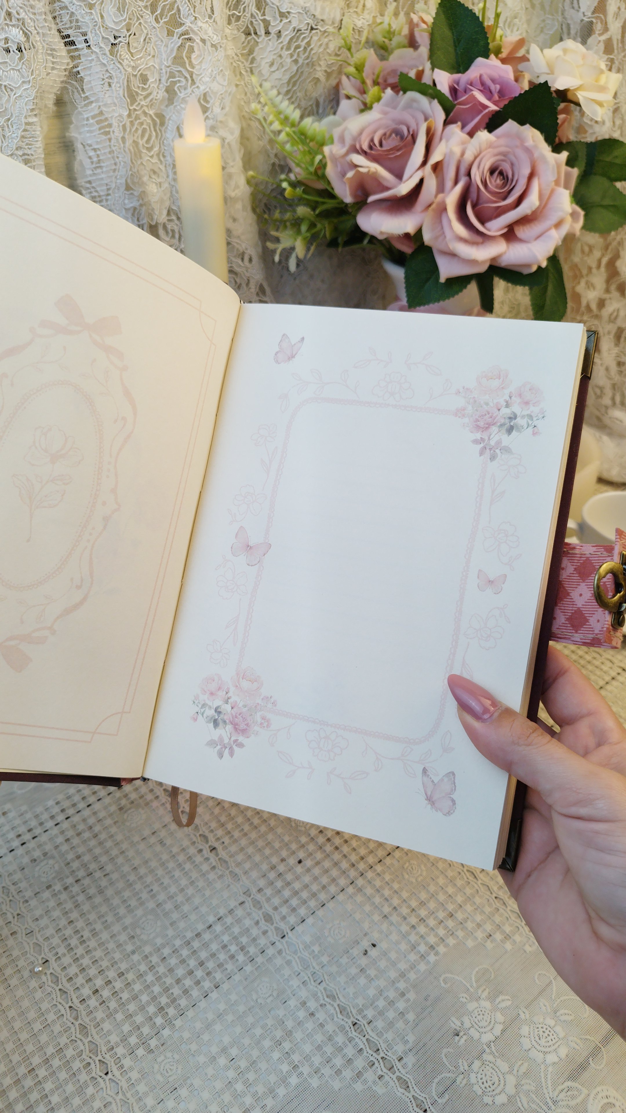 Arquivo Diário Coleção Laços e Rosas Costura 15