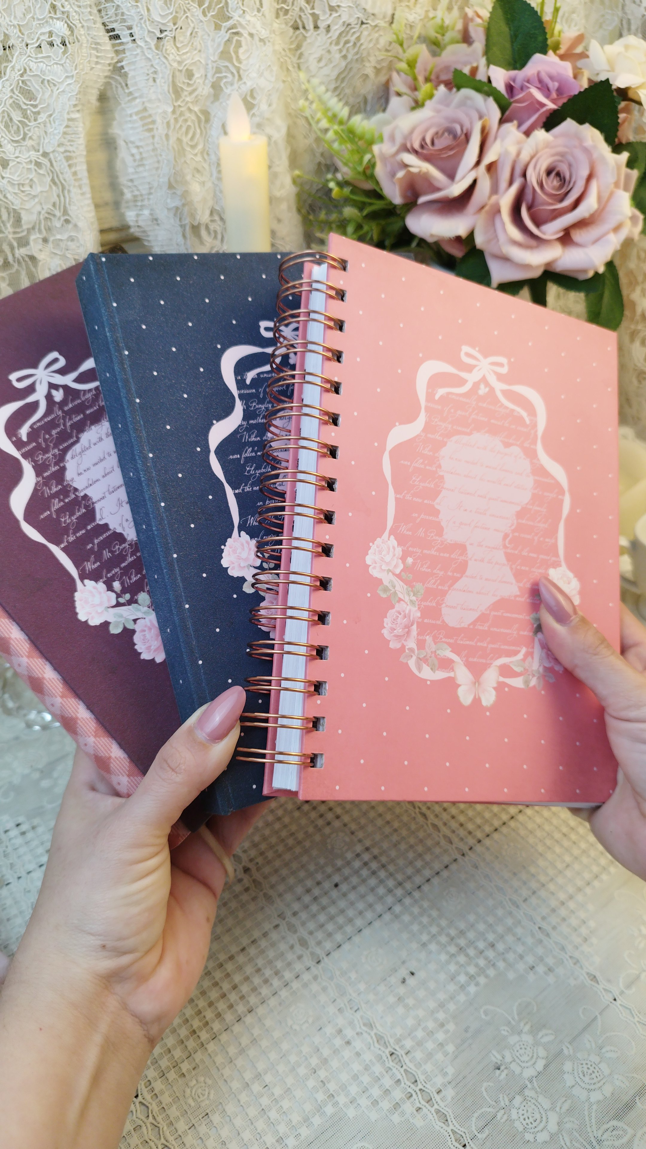 Arquivo Diário Coleção Laços e Rosas Wireo 4