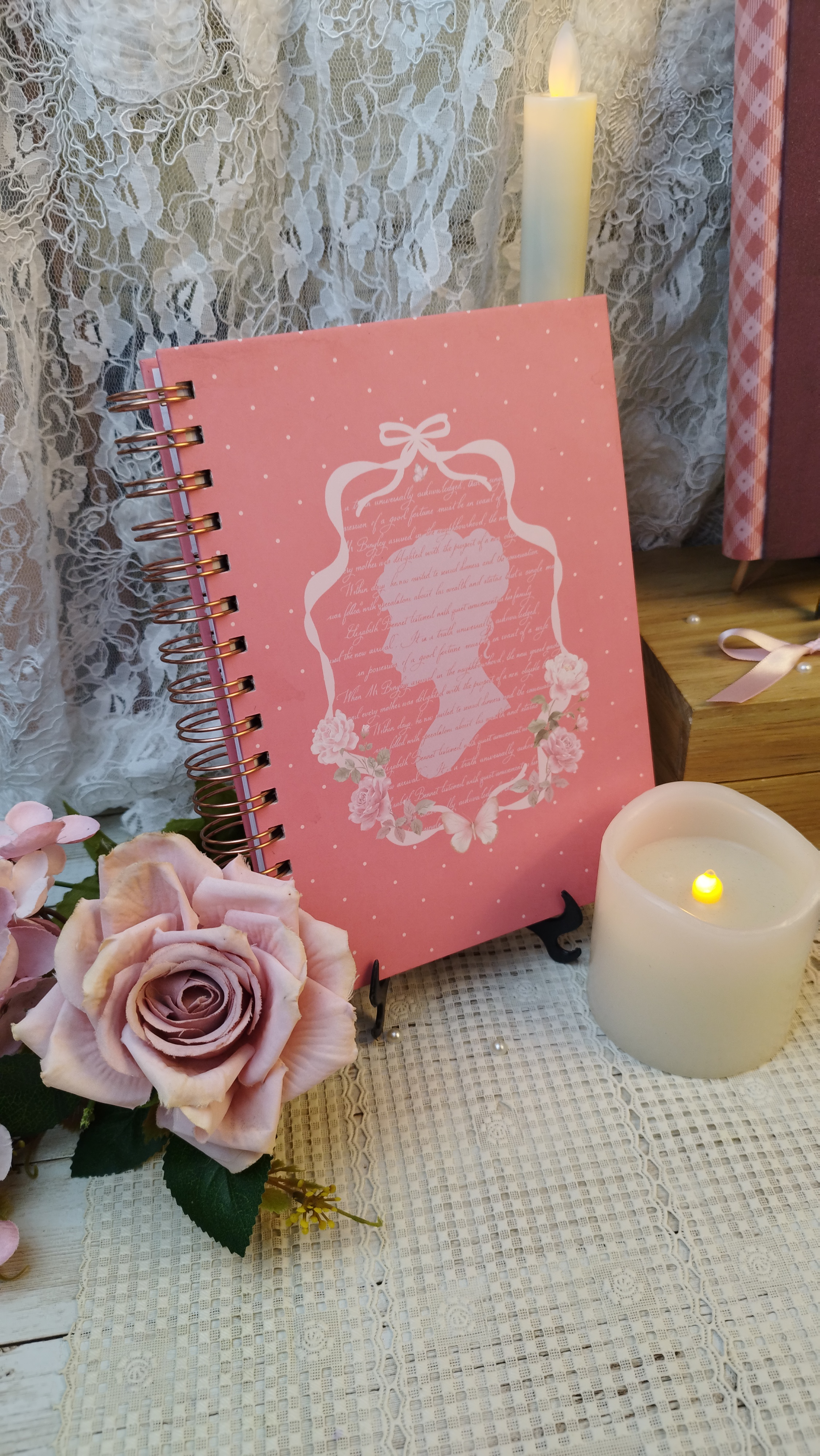 Arquivo Diário Coleção Laços e Rosas Wireo 8