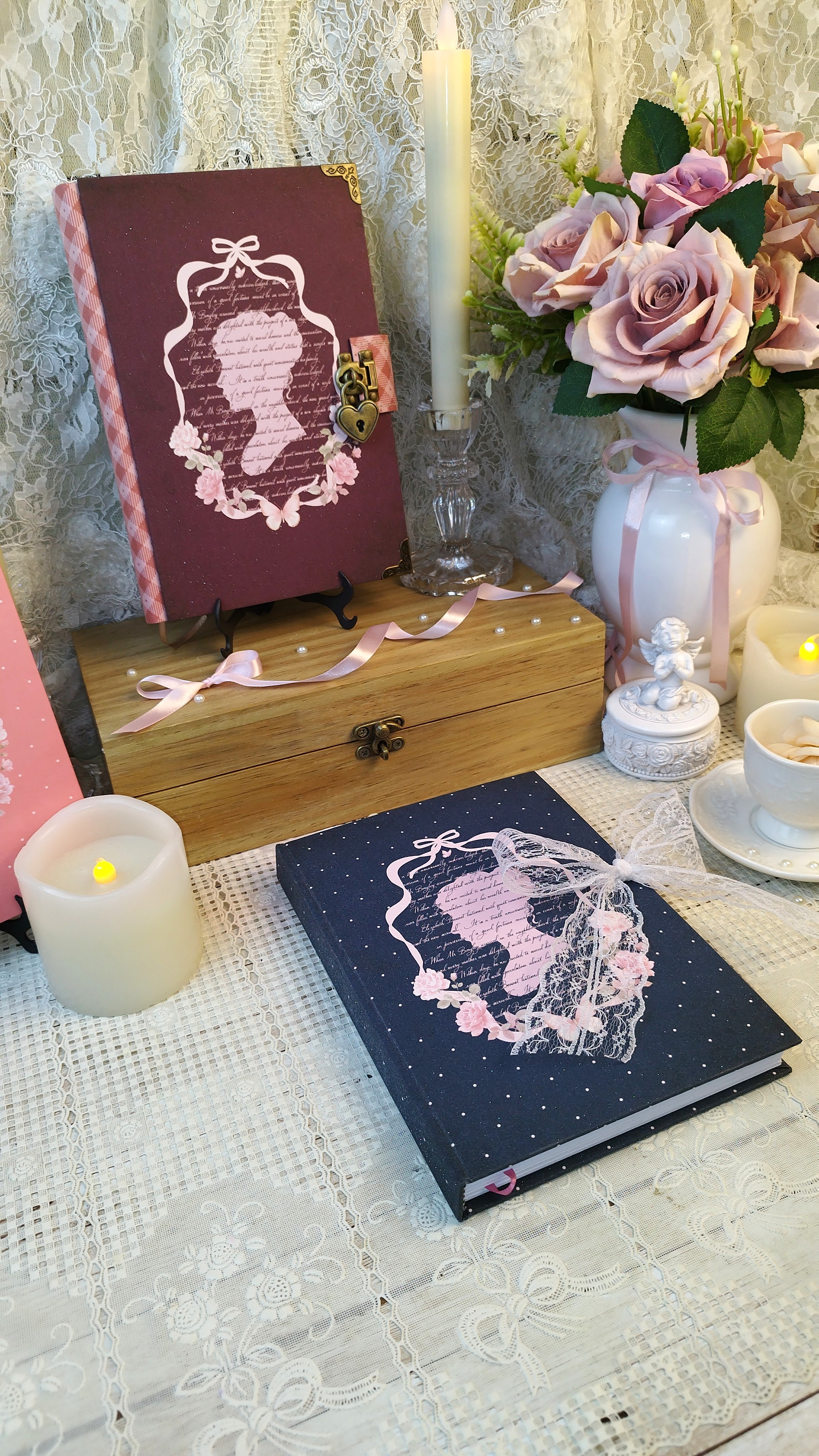 Arquivo Diário Coleção Laços e Rosas Wireo 12