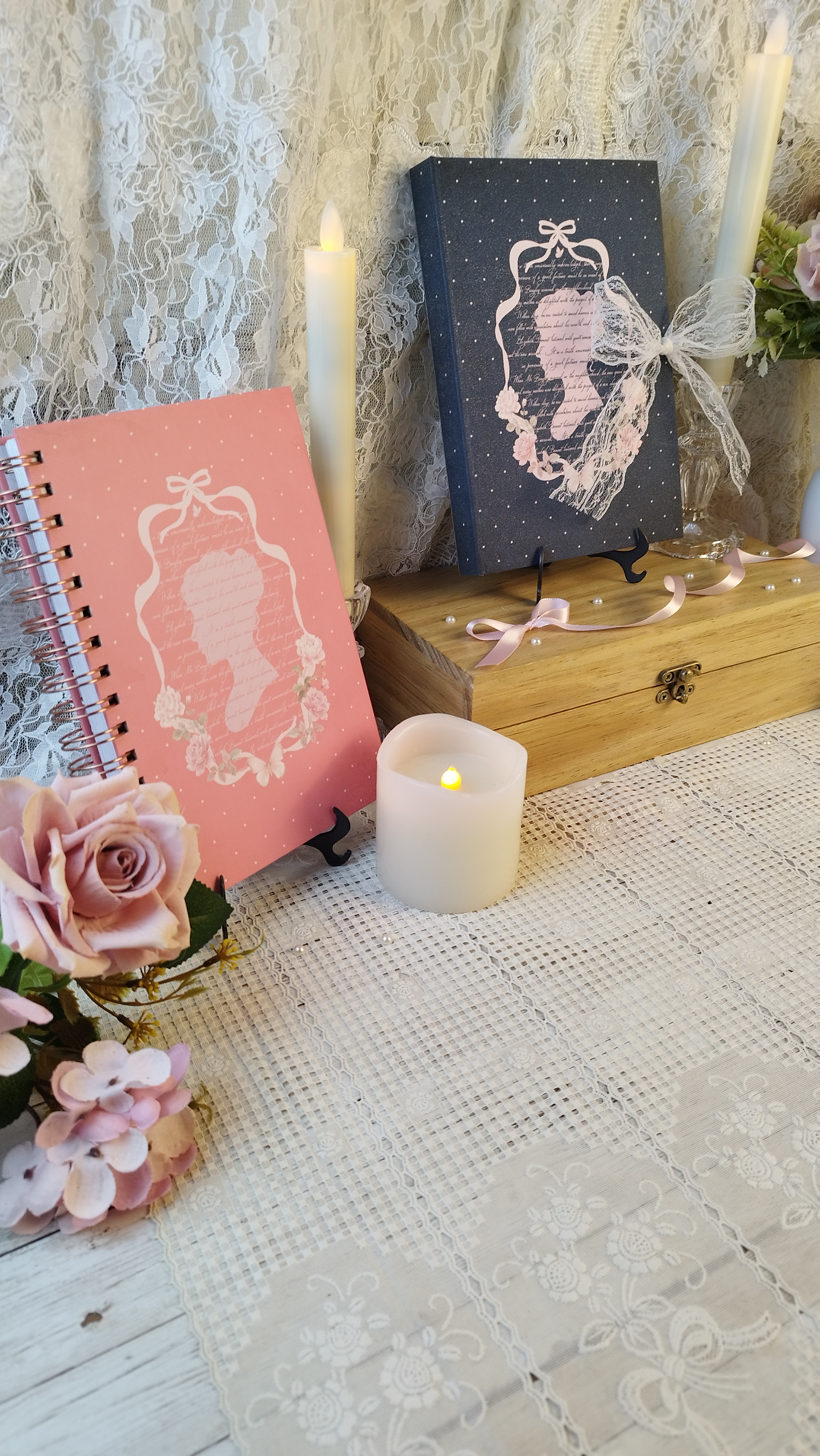 Arquivo Diário Coleção Laços e Rosas Wireo 13